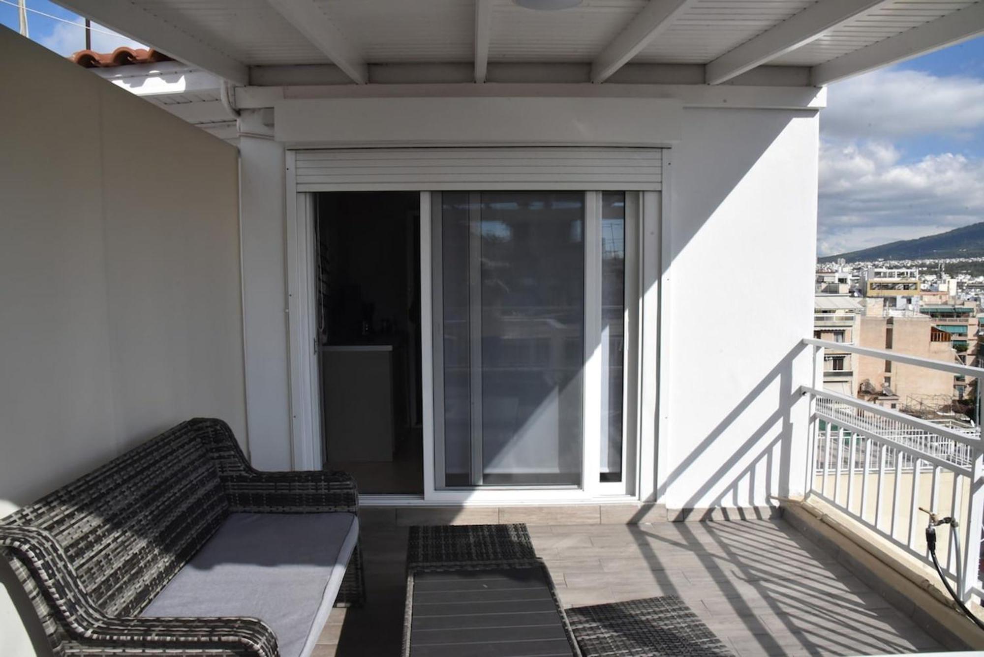 Tiny Rooftop Apartment Atene Esterno foto