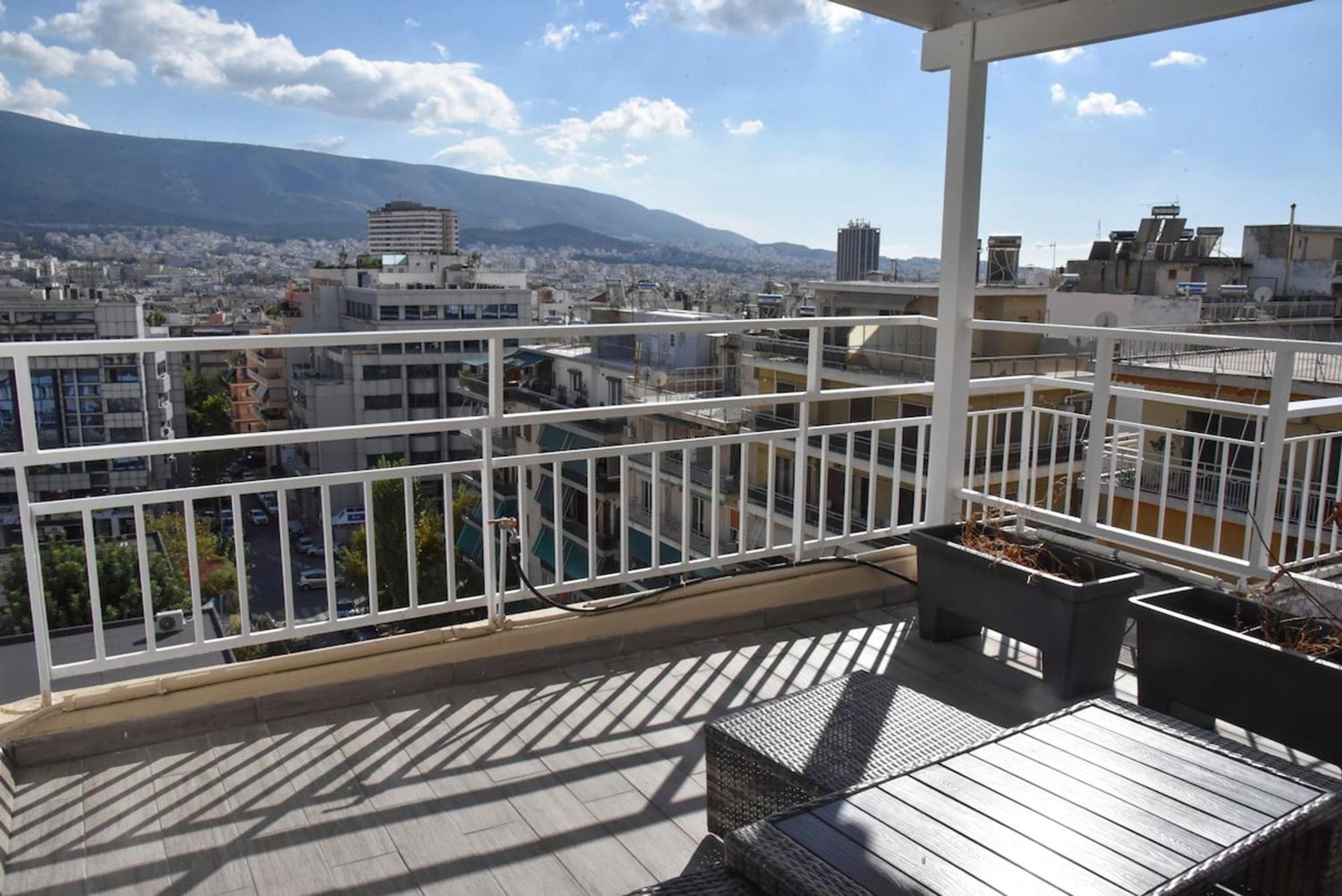 Tiny Rooftop Apartment Atene Esterno foto