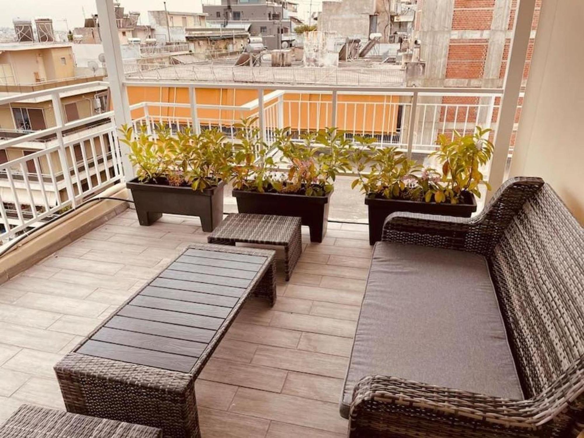 Tiny Rooftop Apartment Atene Esterno foto